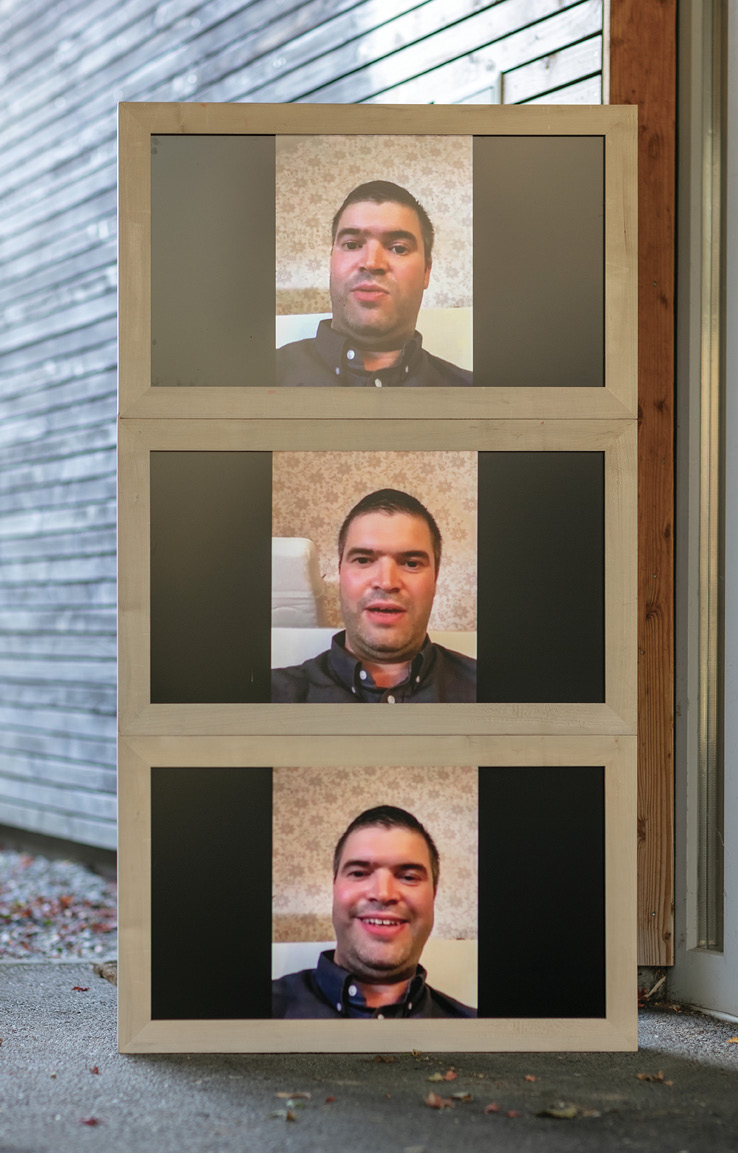Three Webcam Portraits