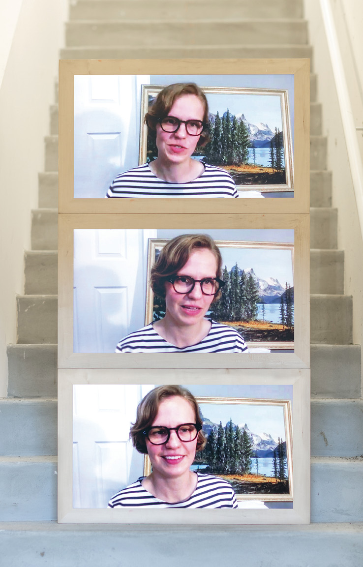 Three Webcam Portraits