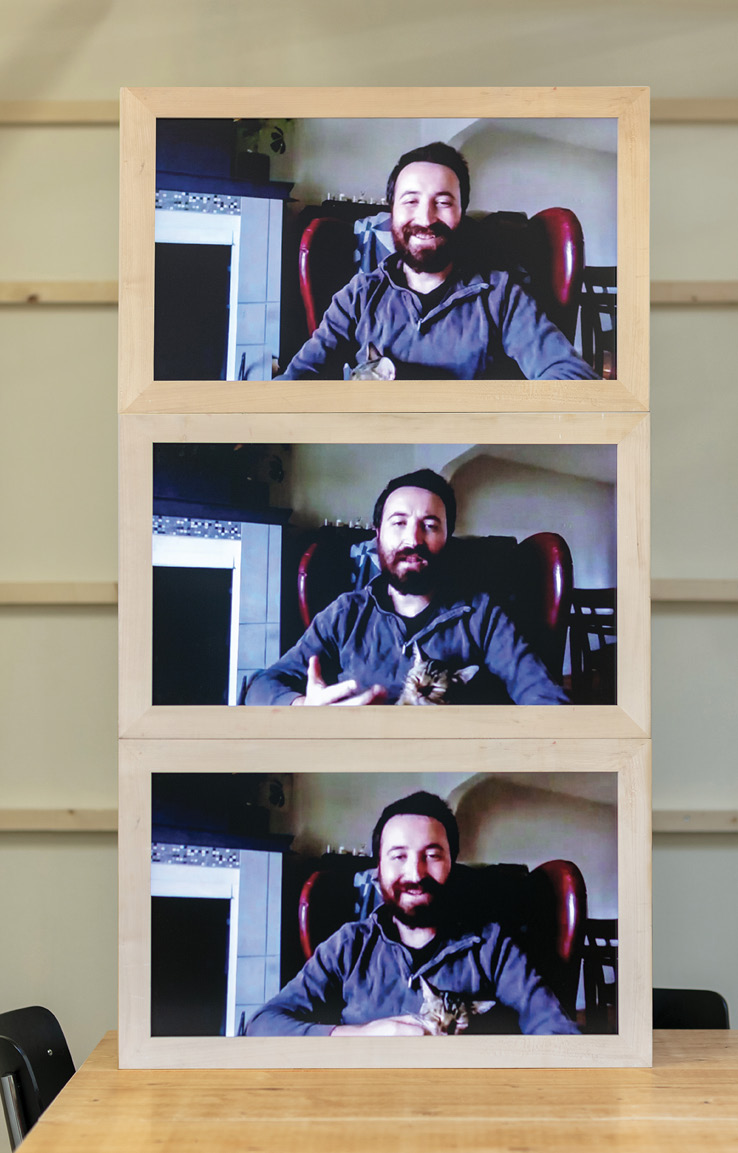 Three Webcam Portraits