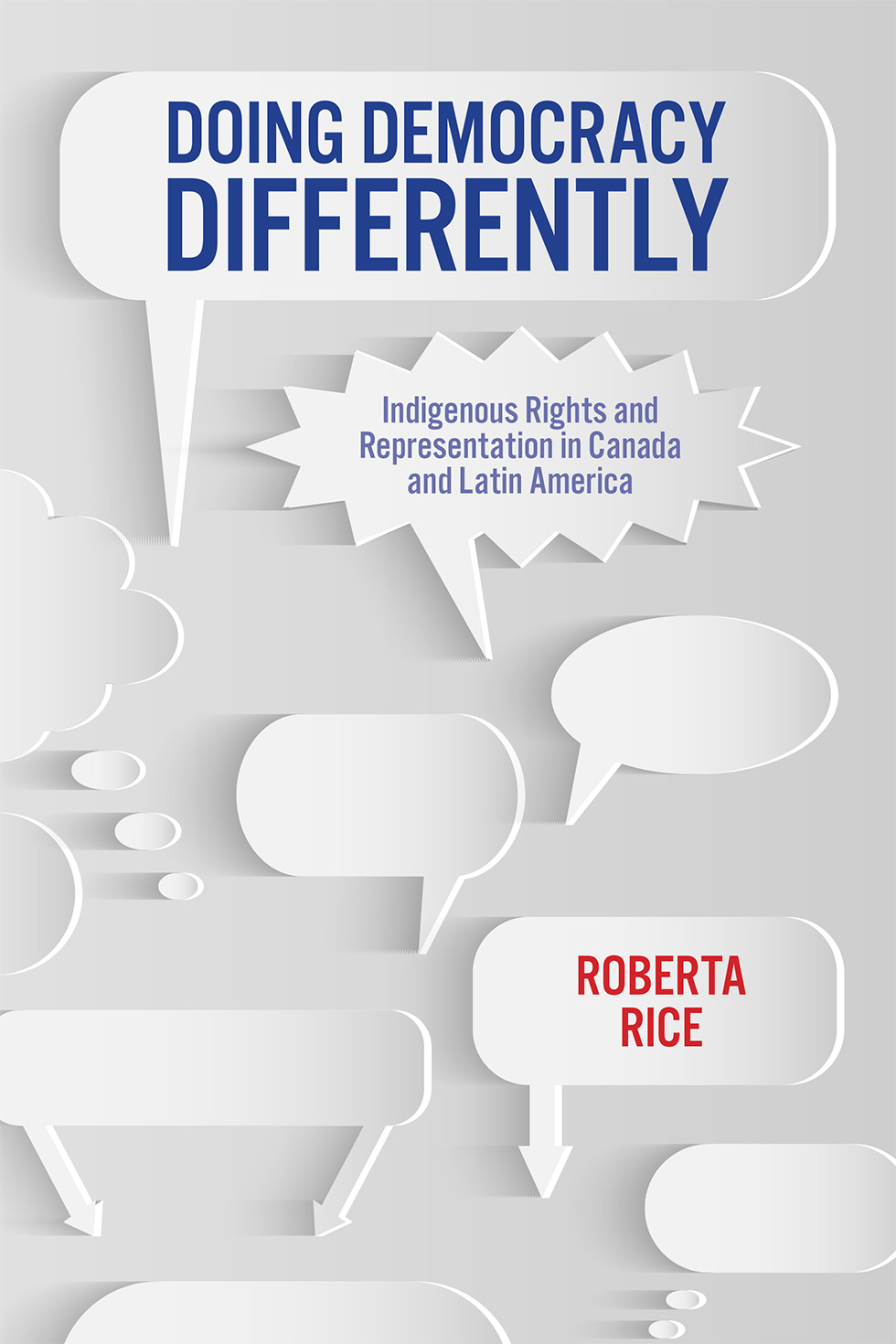 Cover of Doing democracy differently by Roberta Rice