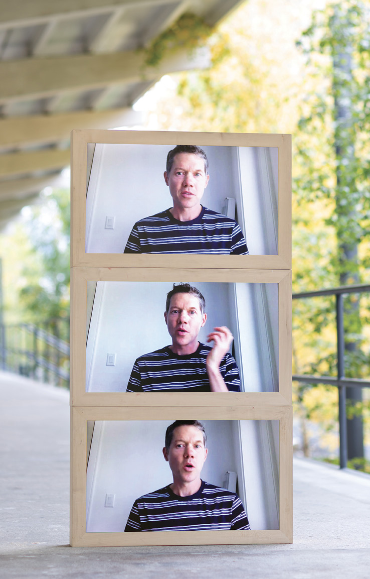 Three Webcam Portraits