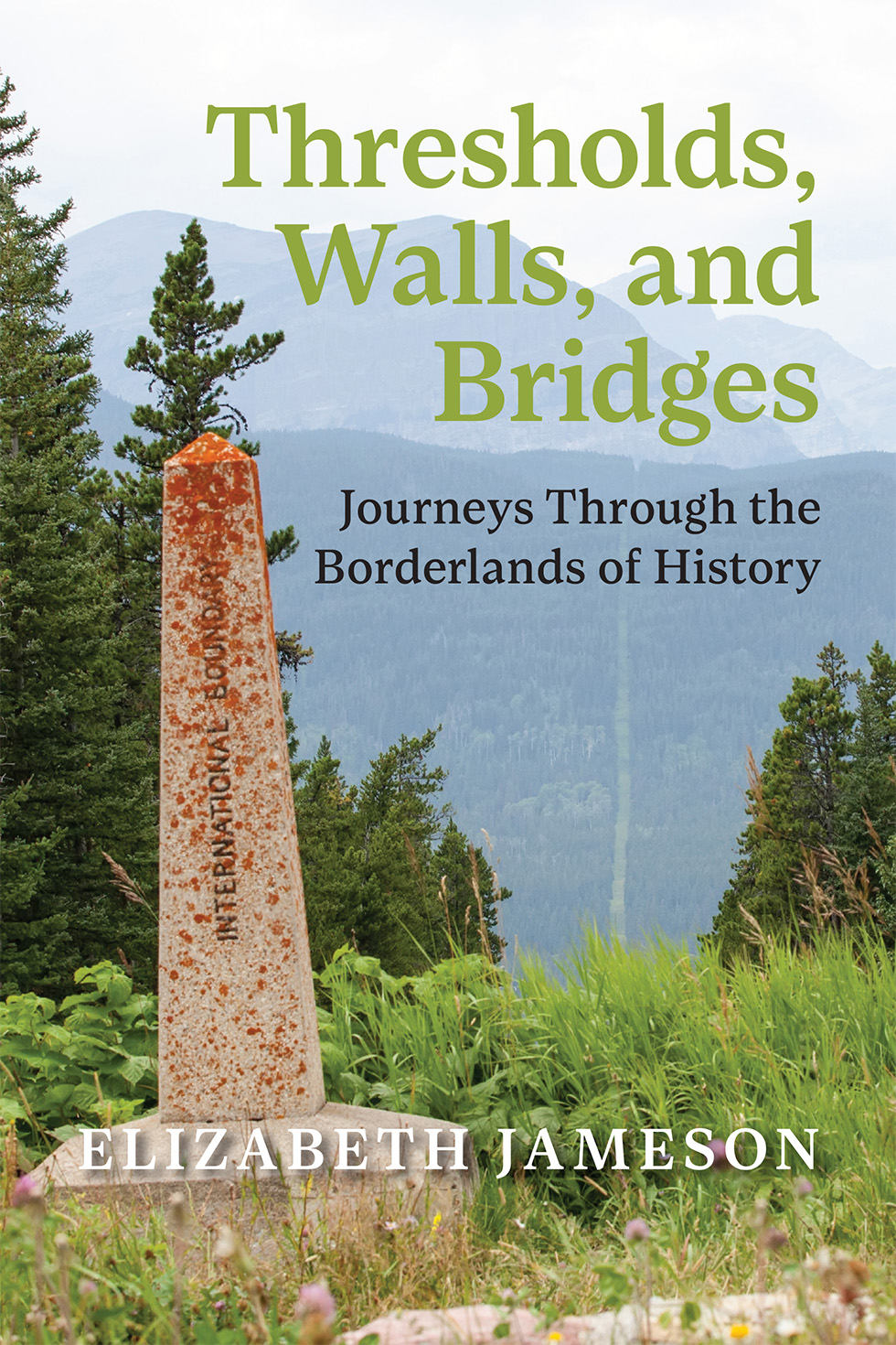 Cover of Thresholds, Walls, and Bridges by Elizabeth Jameson