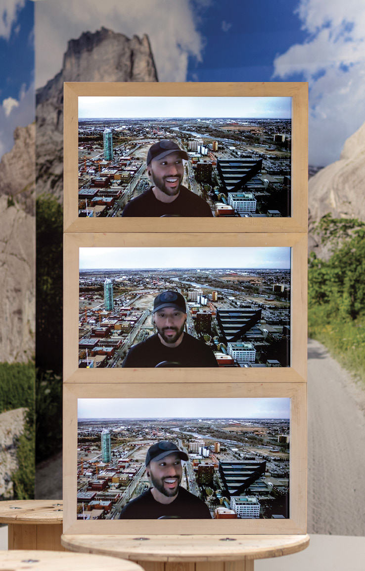 Three Webcam Portraits
