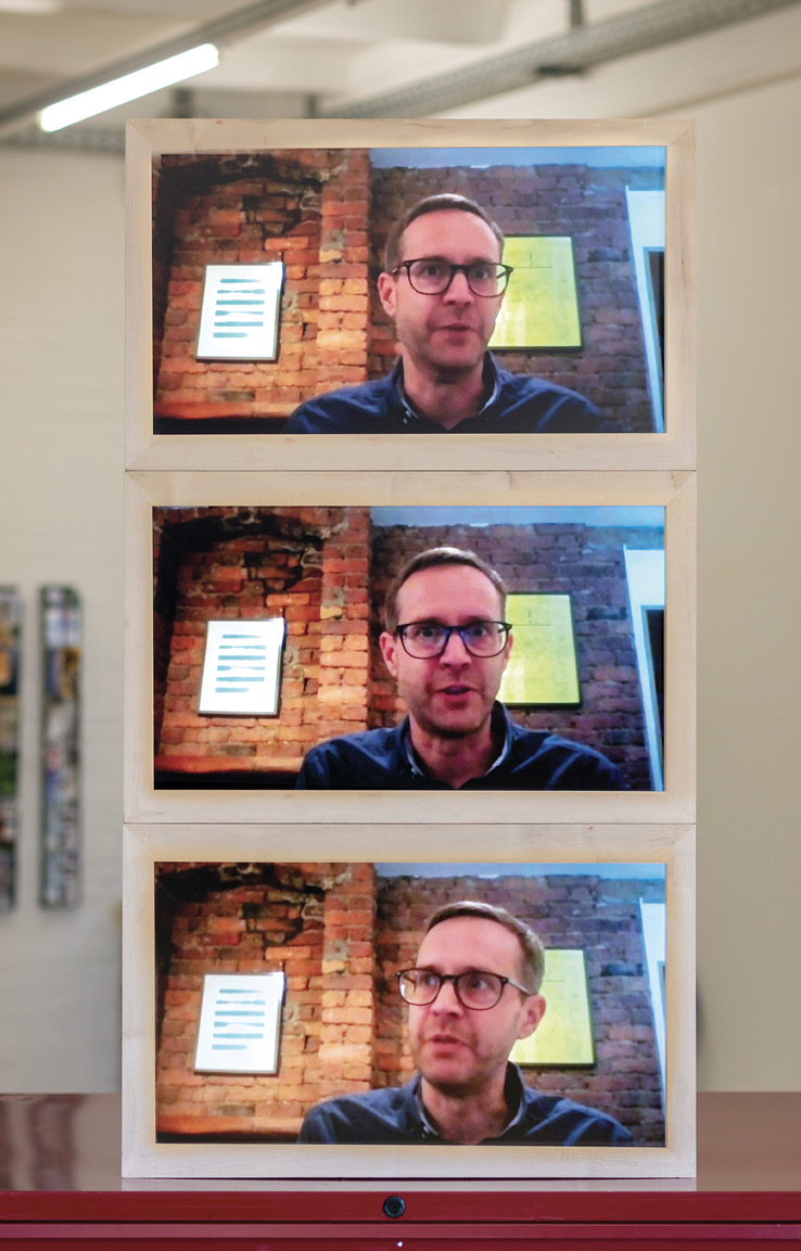 Three Webcam Portraits