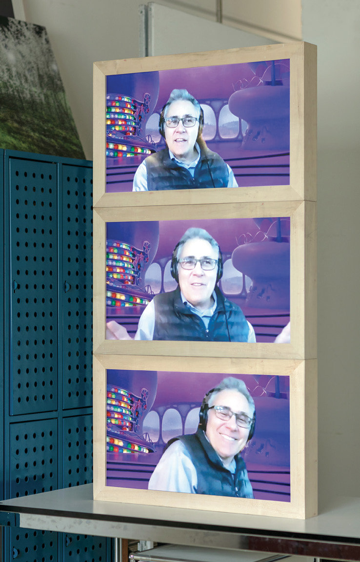 Three Webcam Portraits