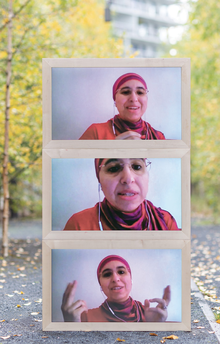 Three Webcam Portraits